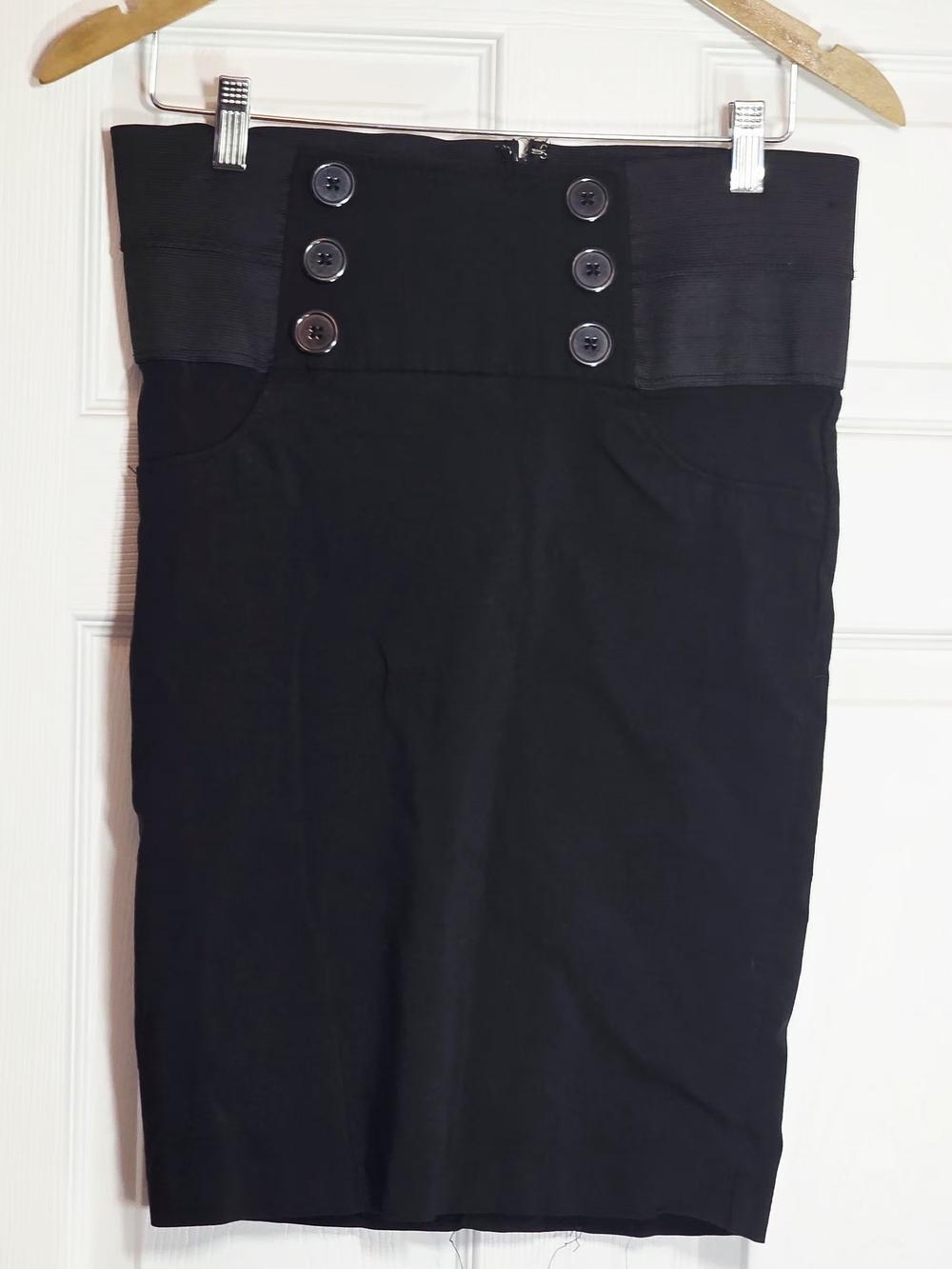 Matty M Women Black Casual Skirt 8
